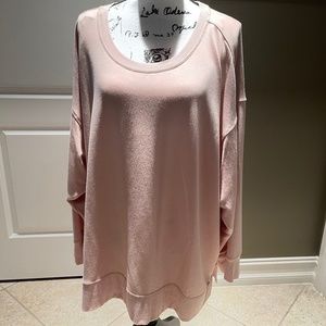 Calvin Klein Blush Crew Neck Top 3x